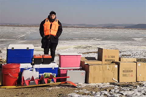 水質(zhì)采集現(xiàn)場 華清科技東北采集 水質(zhì)采集現(xiàn)場 華清科技東北采集